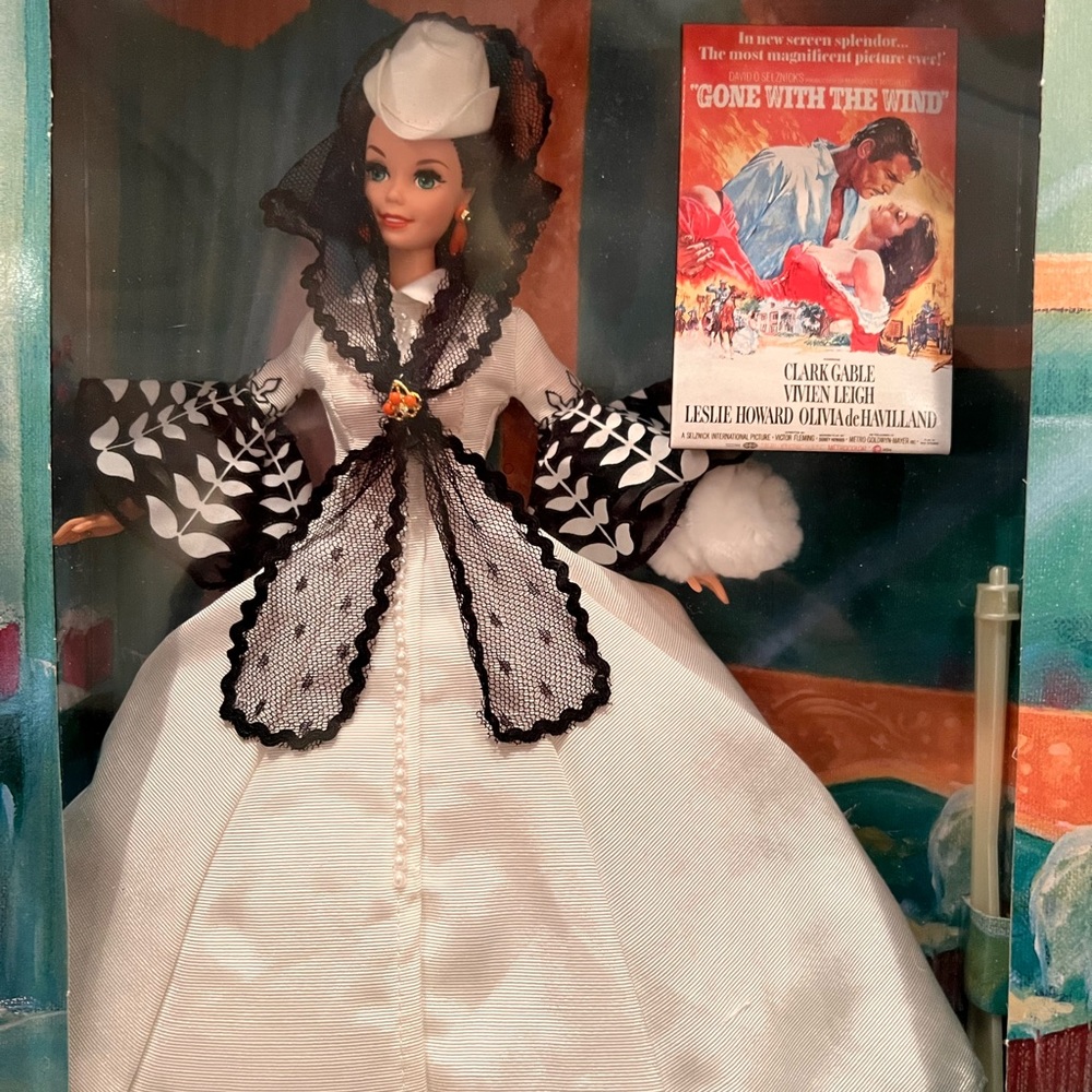 BNIB. Barbie, a Scarlett O’Hara doll. Would make a collector Very HAPPY!!